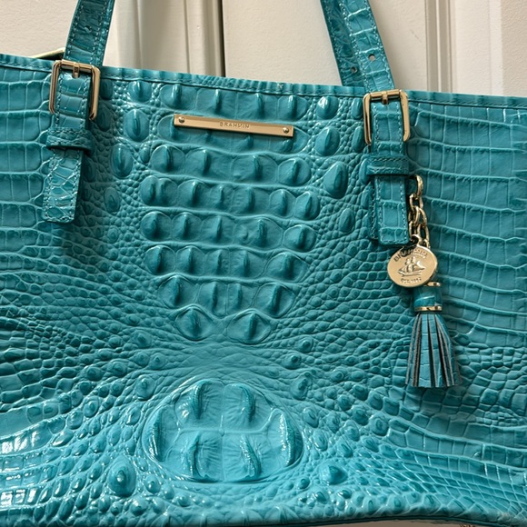 Brahmin Croc embossed bag - Picture 2 of 7